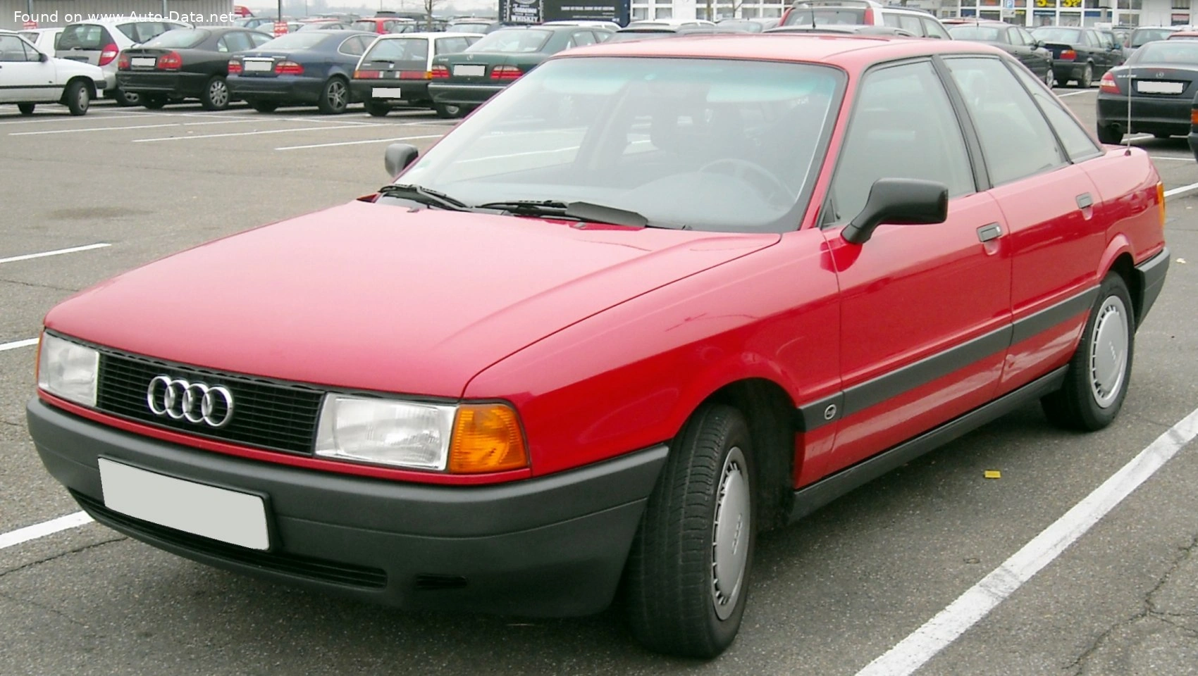 1986 Audi 80 1.8 (113 bg) quattro