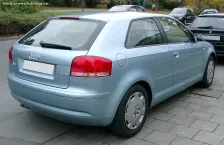 2005 Audi A3 2.0 TDI 8V (140 bg) quattro 4