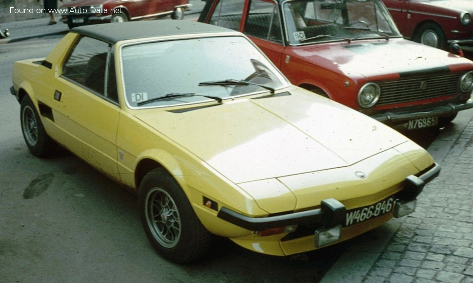 1973 Fiat X 1/9 1.3 Exclusiv Serie (75 bg)