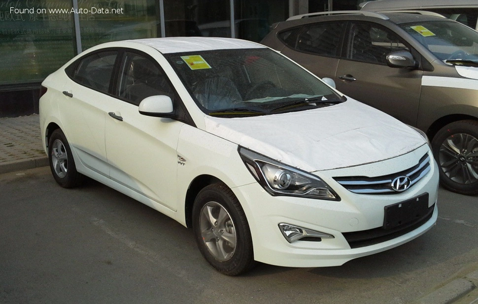 Hyundai Solaris Solaris I Sedan (facelift 2014)