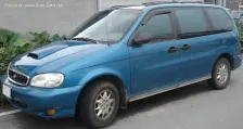 1998 Kia Carnival 2.5i V6 24V (165 bg) Automatic 1