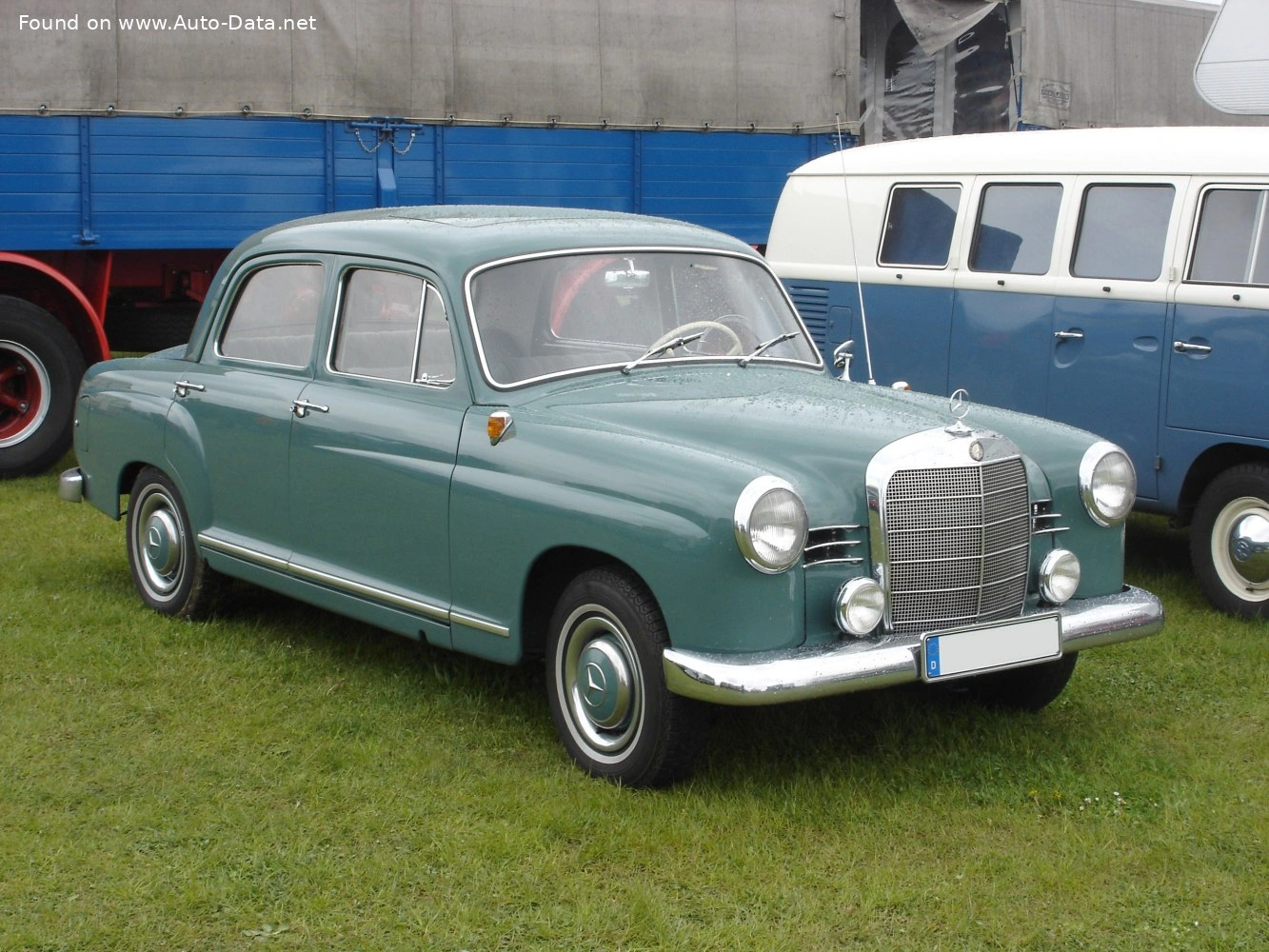1959 Mercedes-Benz Ponton 180 c (68 bg)