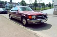 1985 Mercedes-Benz S-Serisi 560 SEC V8 (300 bg) Automatic 6