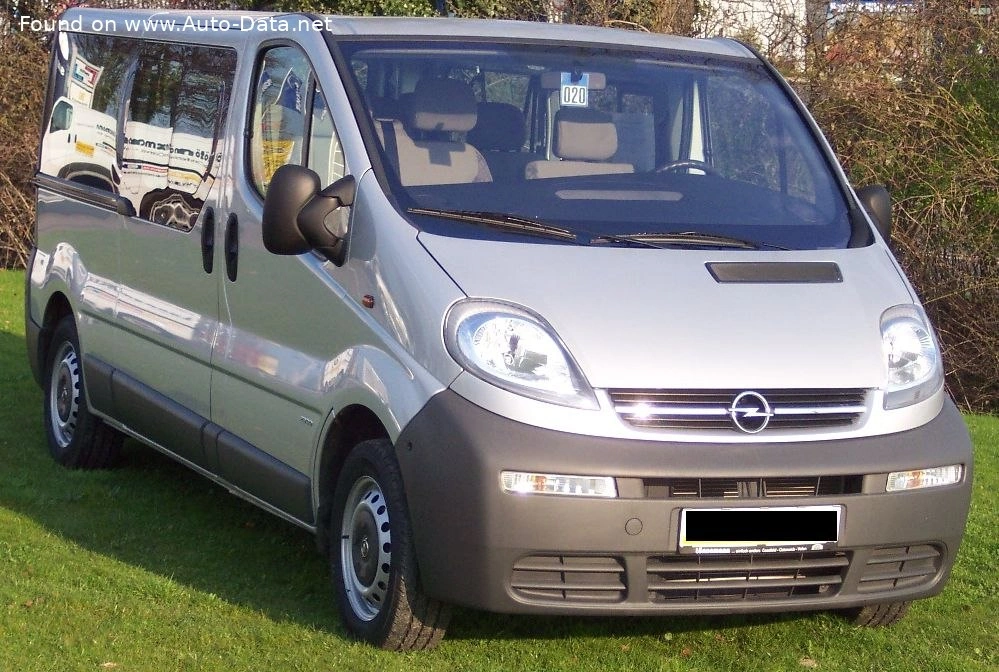 2001 Opel Vivaro 1.9 DI (82 bg)