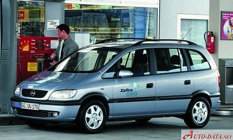 1999 Opel Zafira 1.8 16V (125 bg)