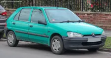 1996 Peugeot 106 1.4i (75 bg) Automatic 1