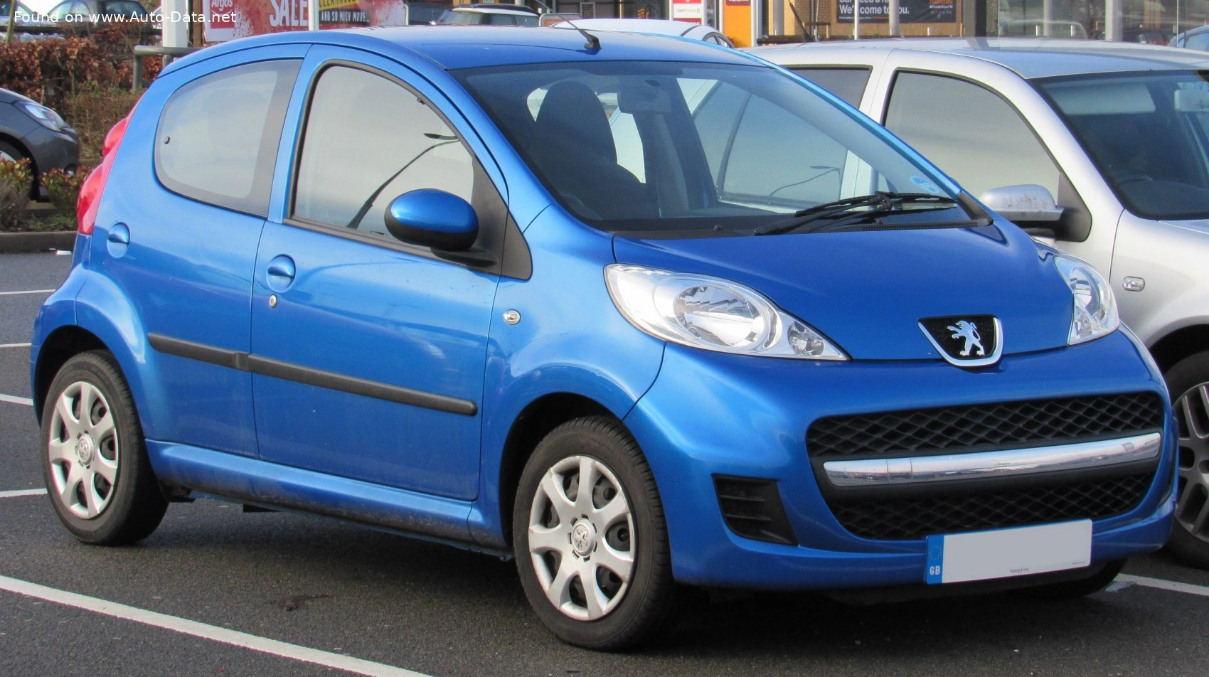 Peugeot 107 107 (Phase II, 2008) 5-door