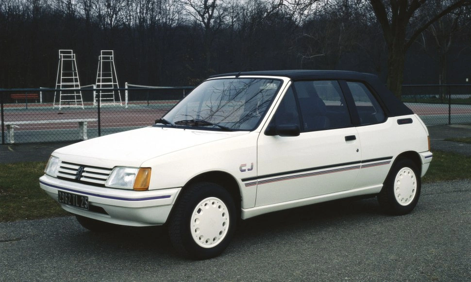 Peugeot 205 205 I Cabrio (741B,20D)