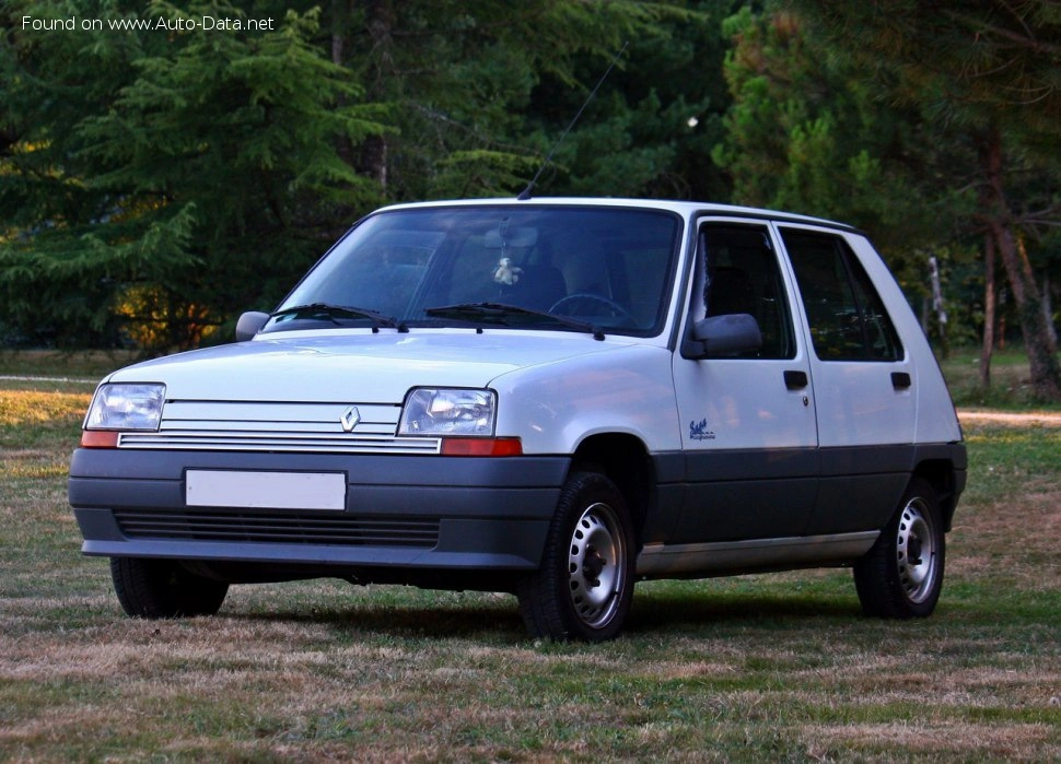 1984 Renault Super 5 1.1 (B/C/S401) (45 bg)