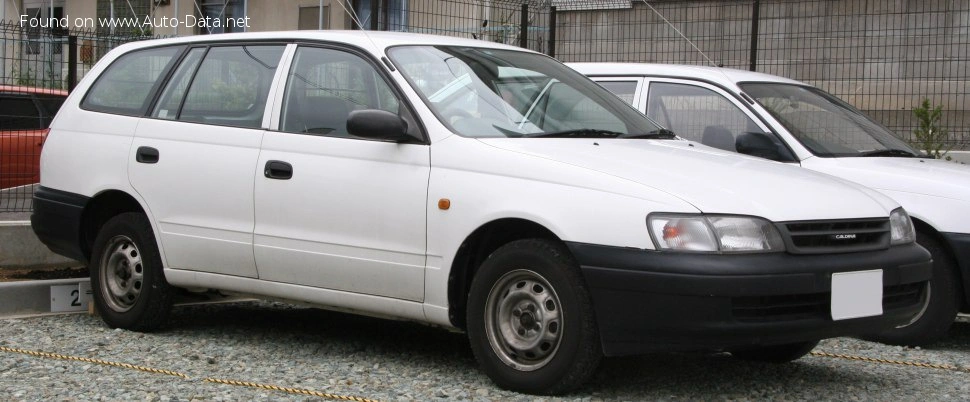 1992 Toyota Caldina 1.8i 16V CZ (125 bg) Automatic