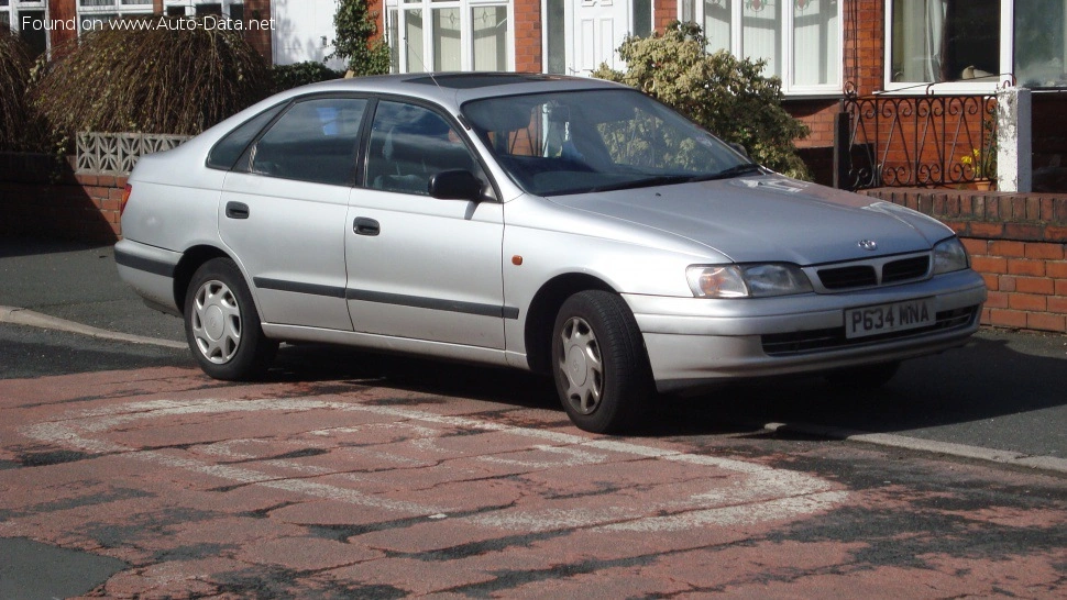 1992 Toyota Carina 1.8 i 16V (107 bg) Automatic