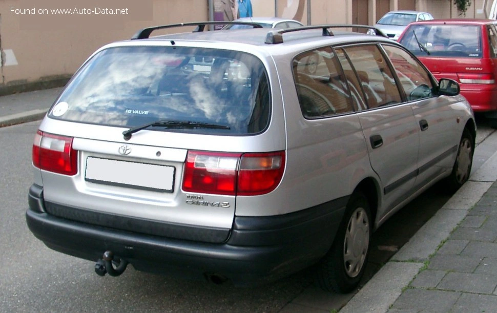 1993 Toyota Carina 1.6 i 16V XLi (107 bg)