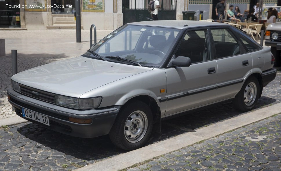 1987 Toyota Corolla 1.6 (AE92) (116 bg)