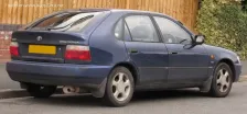 1992 Toyota Corolla 1.3 i 16V XLi (75 bg) Automatic 4