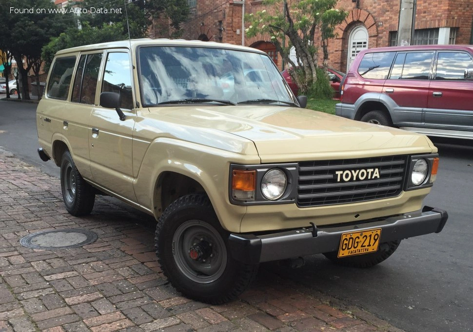 1980 Toyota Land Cruiser 4.0 Diesel (101 bg) 4WD