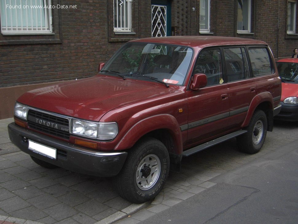 1990 Toyota Land Cruiser 4.2 TD (167 bg) 4WD Automatic