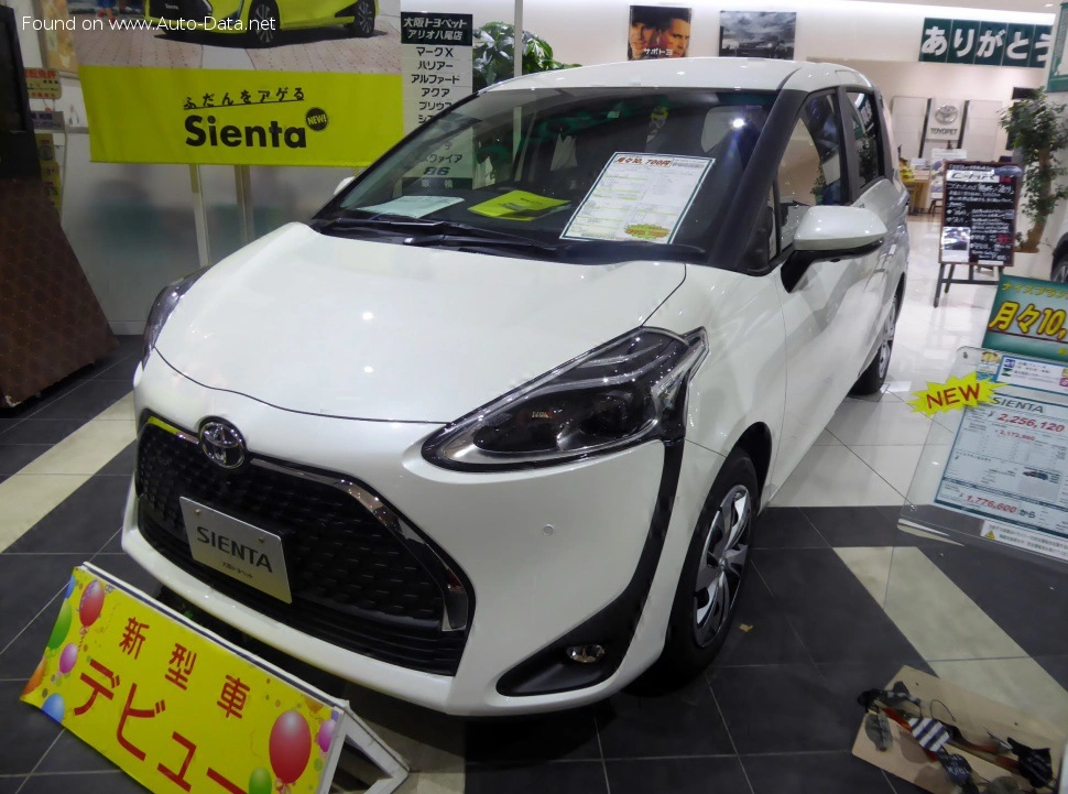 Toyota Sienta Sienta II (facelift 2018)