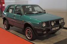 1990 Volkswagen Golf 1.8 (98 bg) Syncro 5